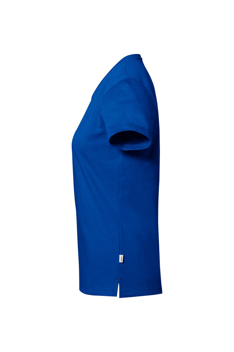 HAKRO COTTON TEC® Damen V-Shirt - Royalblau - 2