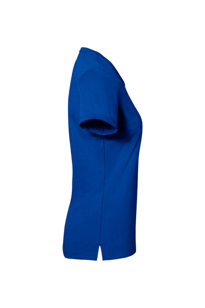HAKRO COTTON TEC® Damen V-Shirt - Royalblau - 4