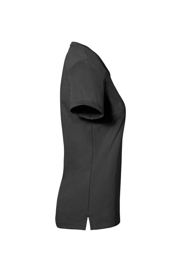 HAKRO COTTON TEC® Damen V-Shirt - Anthrazit - 4