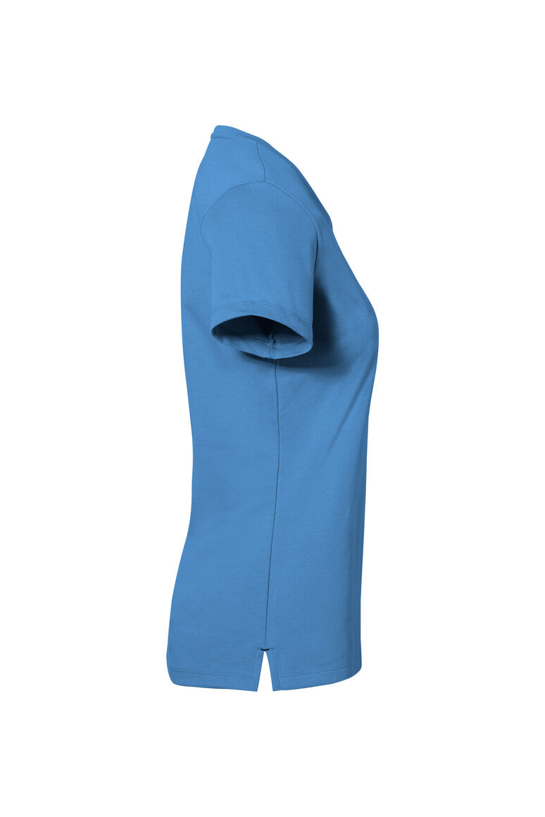 HAKRO COTTON TEC® Damen V-Shirt - Malibublau - 4