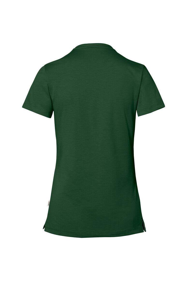 HAKRO COTTON TEC® Damen V-Shirt - Tanne - 3