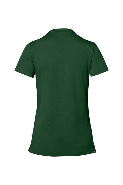 HAKRO COTTON TEC® Damen V-Shirt - Tanne - 3