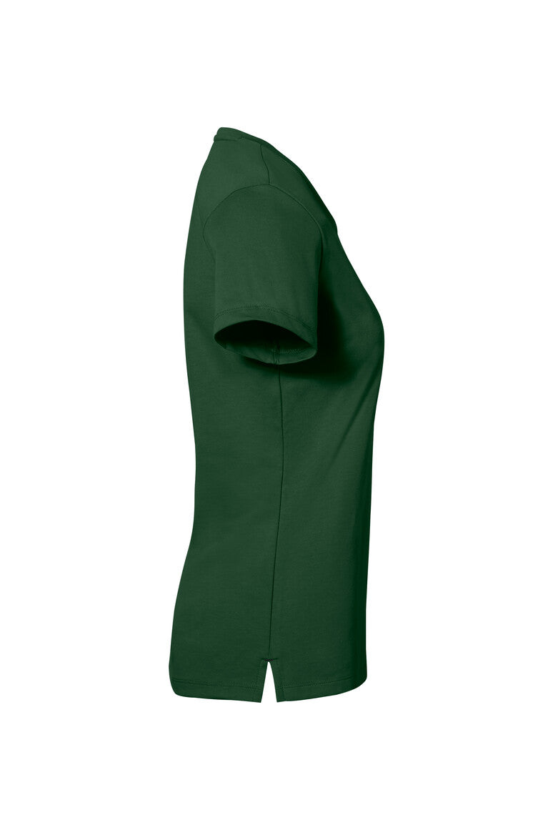 HAKRO COTTON TEC® Damen V-Shirt - Tanne - 4