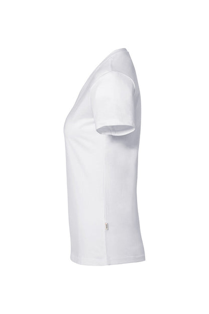 HAKRO Damen V-Shirt Stretch - Weiß - 2