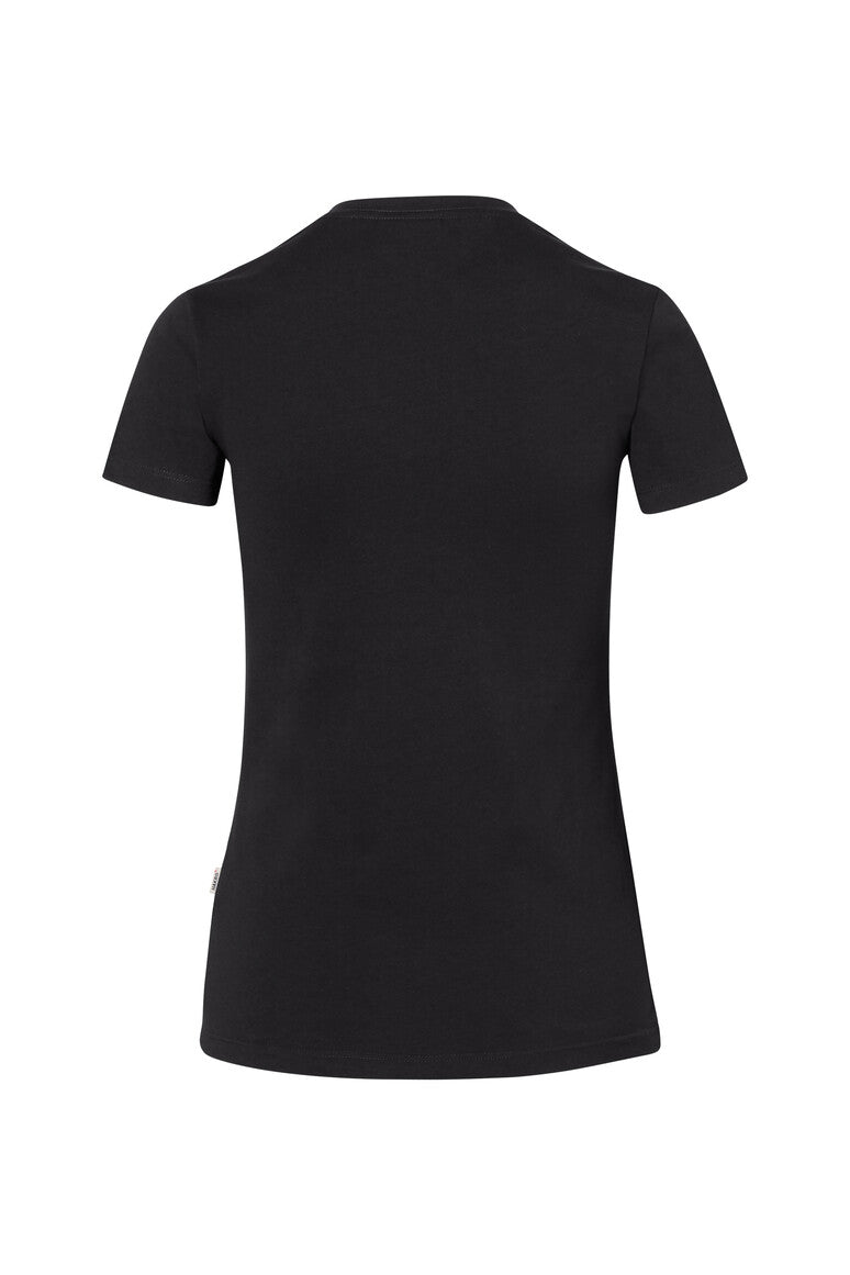 HAKRO Damen V-Shirt Stretch - Schwarz - 3