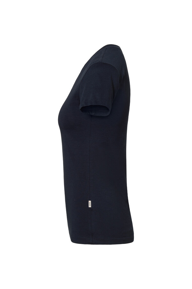 HAKRO Damen V-Shirt Stretch - Tinte - 2