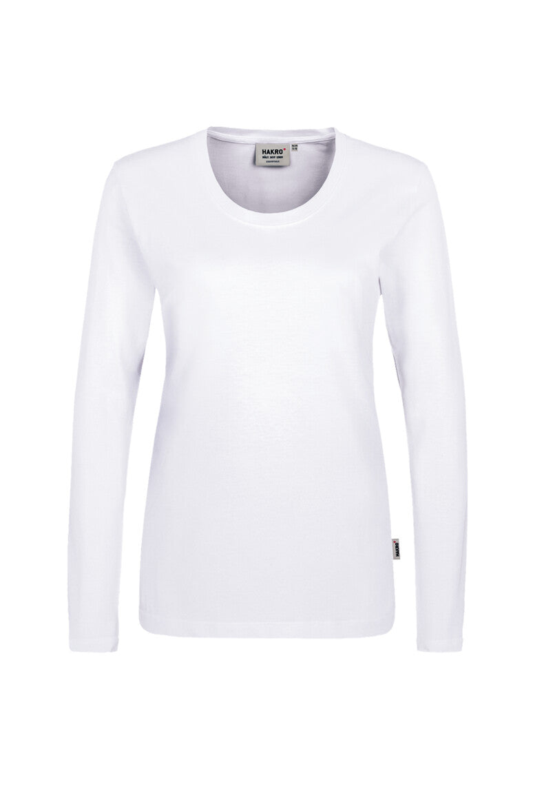 HAKRO Damen Longsleeve Classic - Weiß - 1