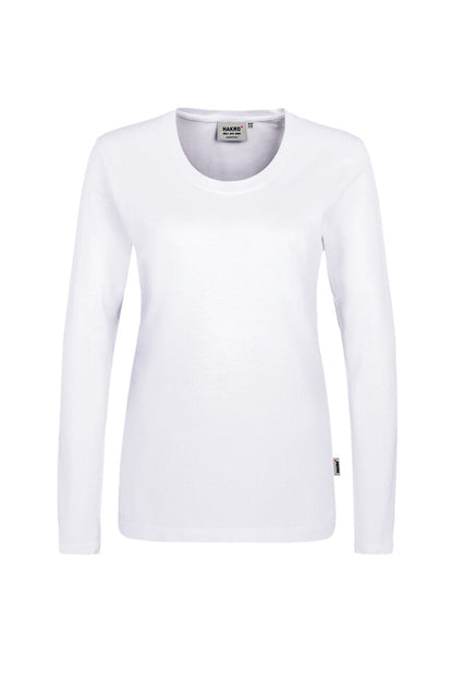 HAKRO Damen Longsleeve Classic - Weiß - 1