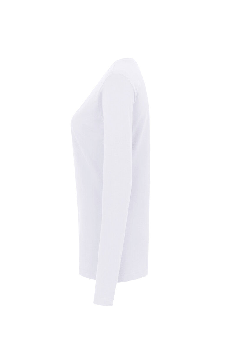 HAKRO Damen Longsleeve Classic - Weiß - 2