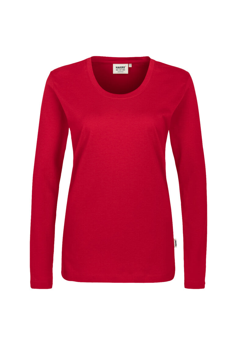HAKRO Damen Longsleeve Classic - Rot - 1