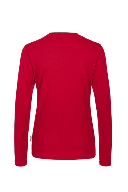 HAKRO Damen Longsleeve Classic - Rot - 3