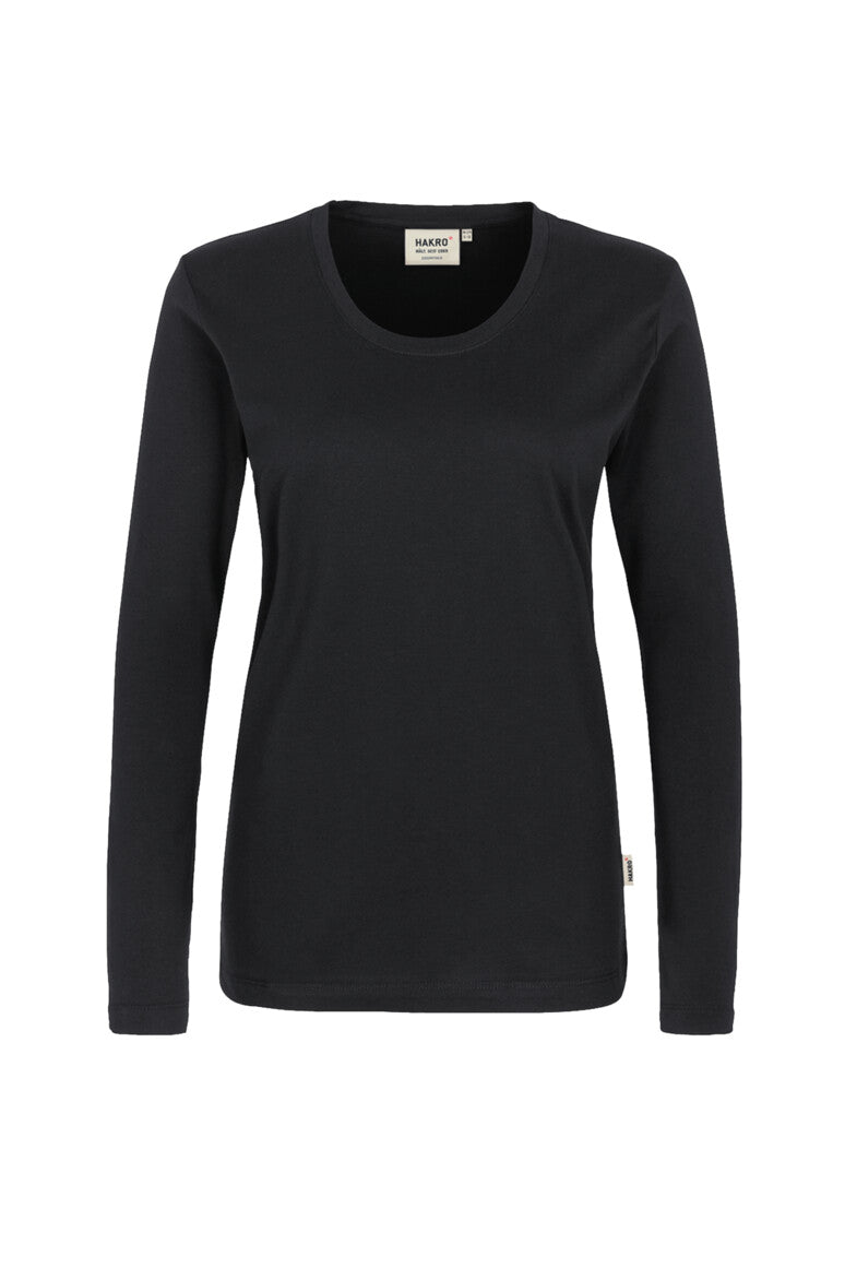 HAKRO Damen Longsleeve Classic - Schwarz - 1
