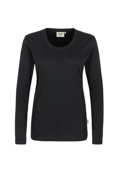 HAKRO Damen Longsleeve Classic - Schwarz - 1