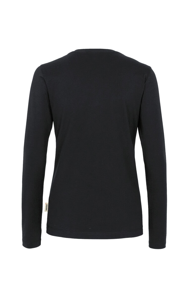 HAKRO Damen Longsleeve Classic - Schwarz - 3