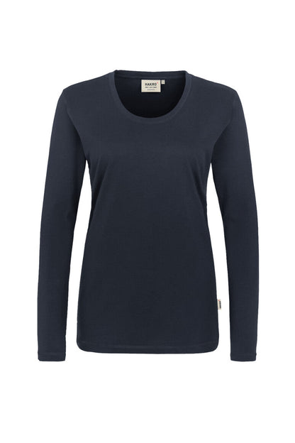 HAKRO Damen Longsleeve Classic - Tinte - 1
