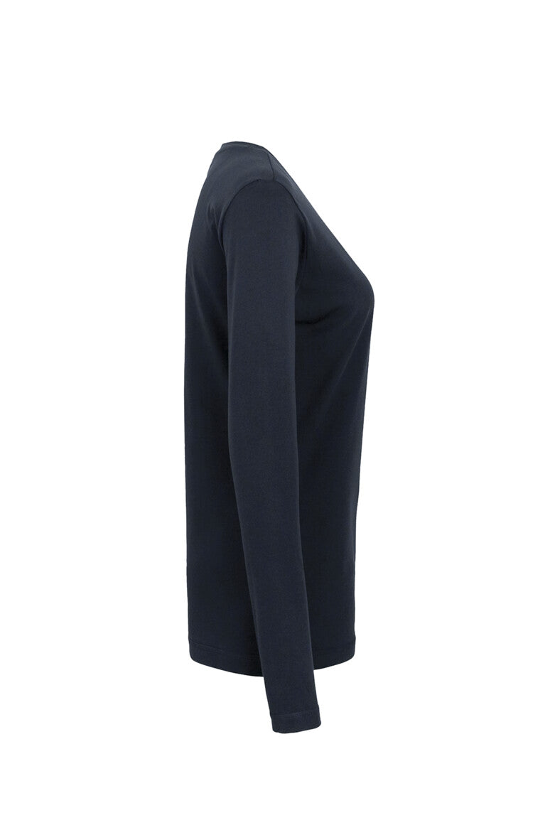 HAKRO Damen Longsleeve Classic - Tinte - 4