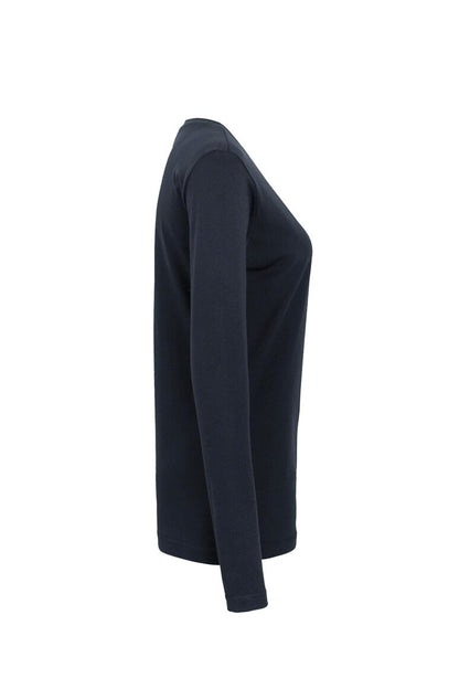 HAKRO Damen Longsleeve Classic - Tinte - 4