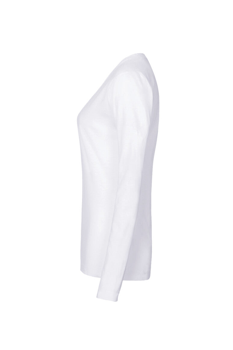 HAKRO Damen Longsleeve MIKRALINAR® - Weiß - 2
