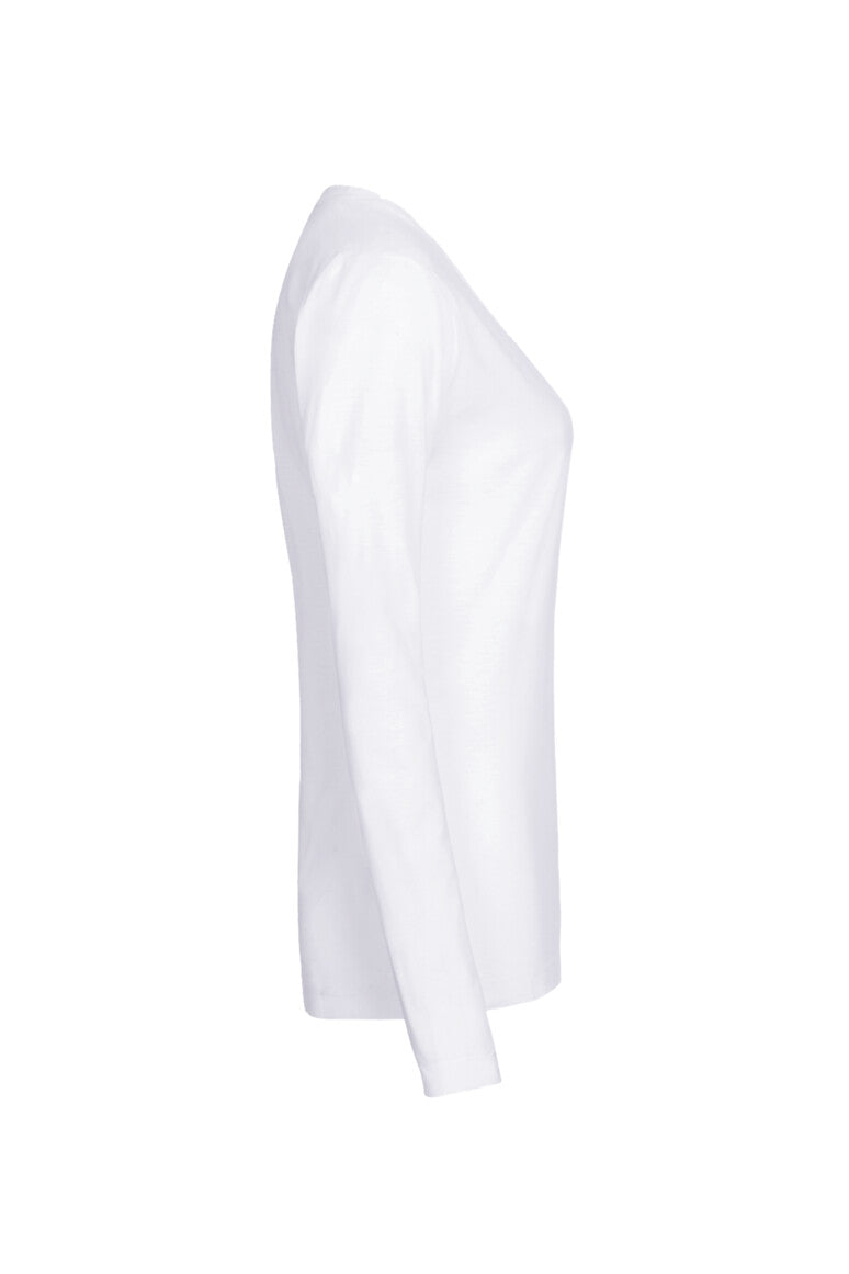 HAKRO Damen Longsleeve MIKRALINAR® - Weiß - 4