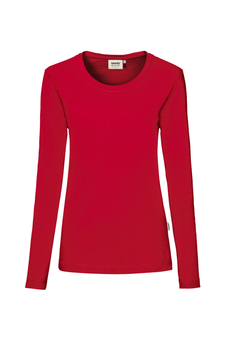 HAKRO Damen Longsleeve MIKRALINAR® - Rot - 1