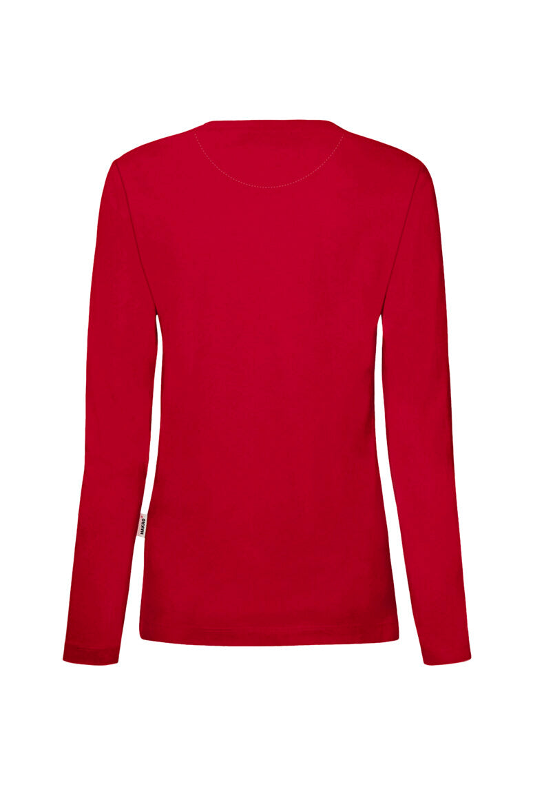 HAKRO Damen Longsleeve MIKRALINAR® - Rot - 3