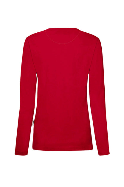 HAKRO Damen Longsleeve MIKRALINAR® - Rot - 3
