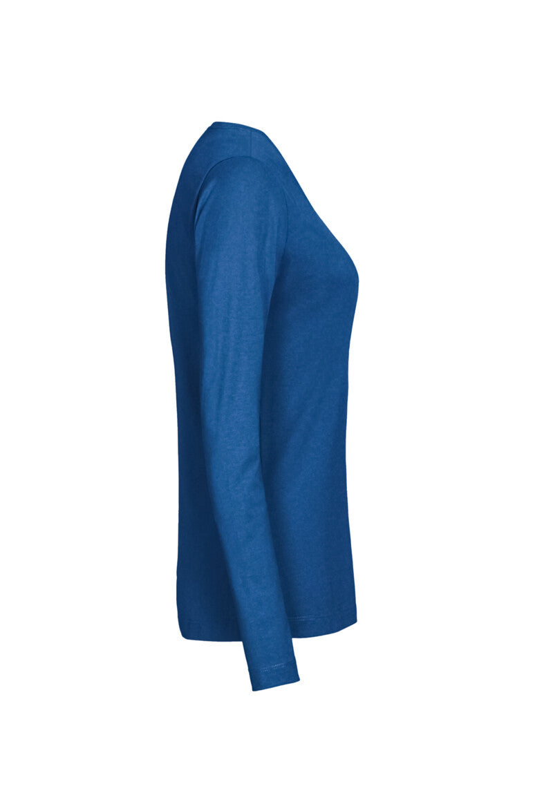 HAKRO Damen Longsleeve MIKRALINAR® - Royalblau - 4