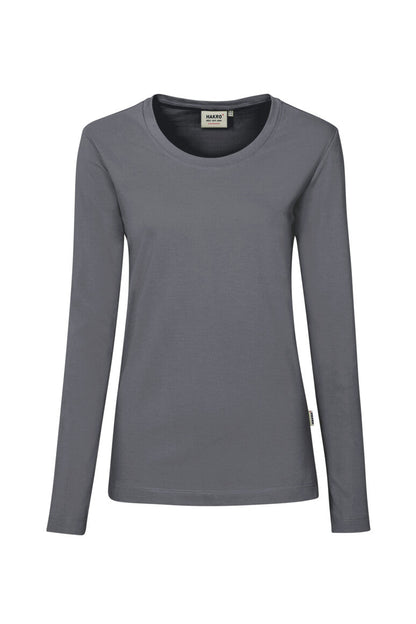 HAKRO Damen Longsleeve MIKRALINAR® - Anthrazit - 1