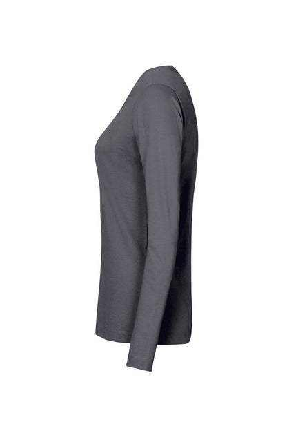 HAKRO Damen Longsleeve MIKRALINAR® - Anthrazit - 2