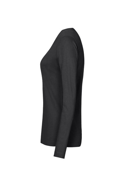 HAKRO Damen Longsleeve MIKRALINAR® - Karbongrau - 2