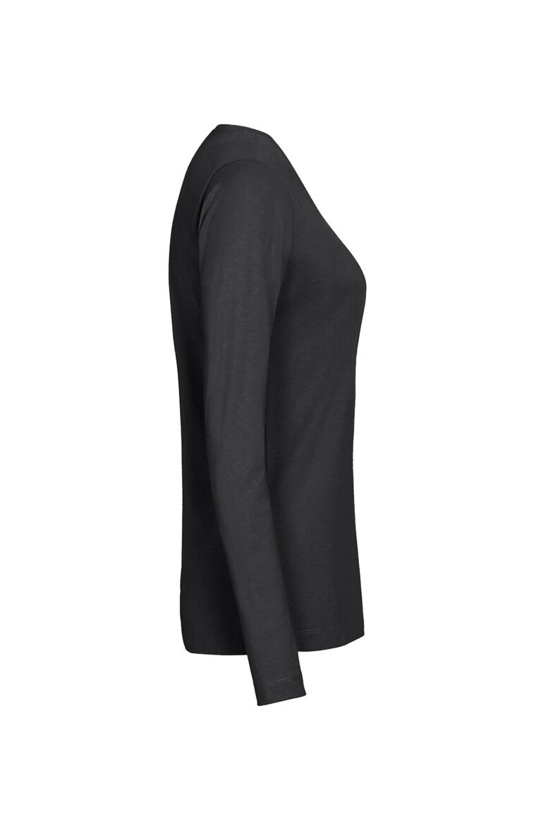 HAKRO Damen Longsleeve MIKRALINAR® - Karbongrau - 4