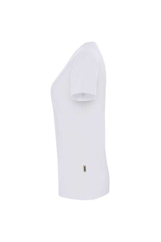 HAKRO Damen V-Shirt MIKRALINAR® - Weiß - 2