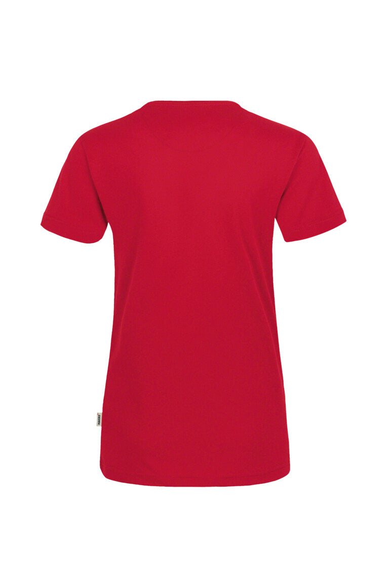 HAKRO Damen V-Shirt MIKRALINAR® - Rot - 3