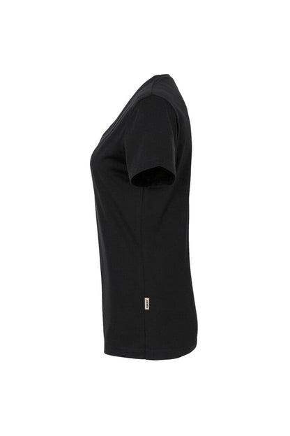 HAKRO Damen V-Shirt MIKRALINAR® - Schwarz - 2