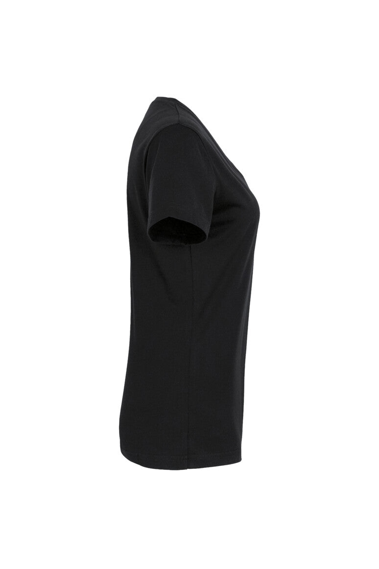 HAKRO Damen V-Shirt MIKRALINAR® - Schwarz - 4