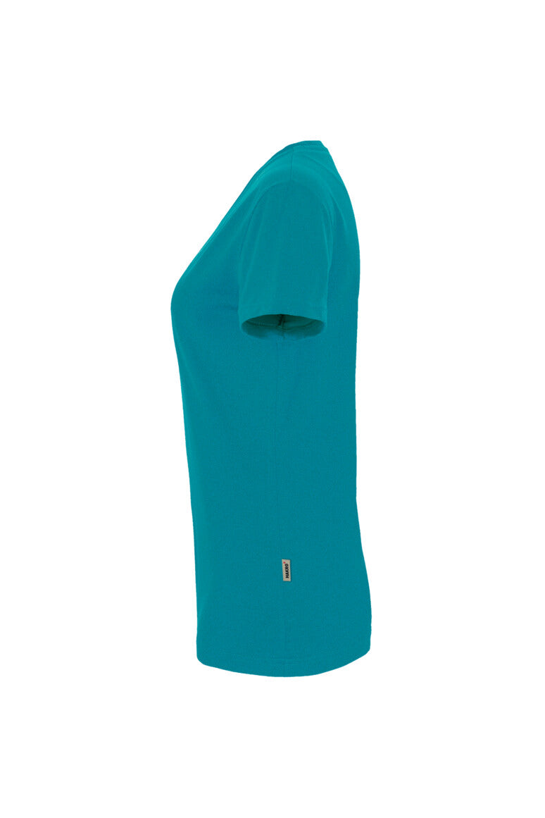 HAKRO Damen V-Shirt MIKRALINAR® - Smaragd - 2