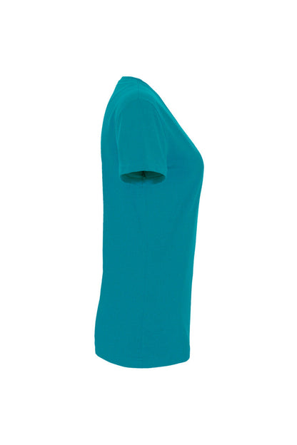 HAKRO Damen V-Shirt MIKRALINAR® - Smaragd - 4