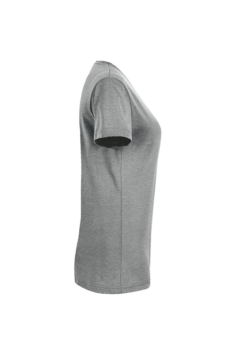 HAKRO Damen V-Shirt MIKRALINAR® - Grau meliert - 4