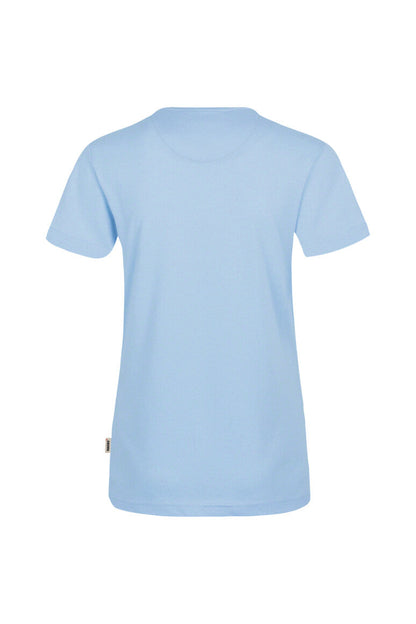 HAKRO Damen V-Shirt MIKRALINAR® - Eisblau - 3