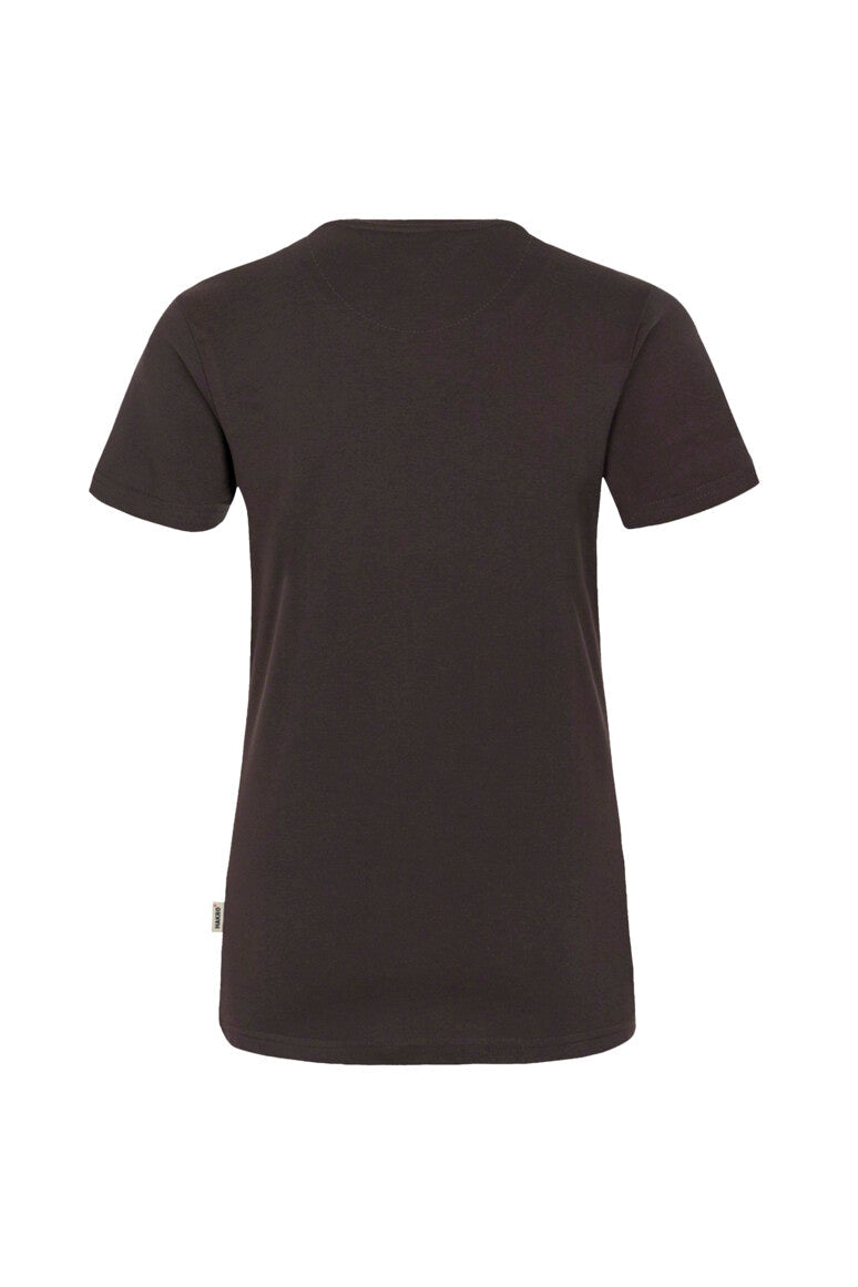 HAKRO Damen V-Shirt MIKRALINAR® - Schokolade - 3