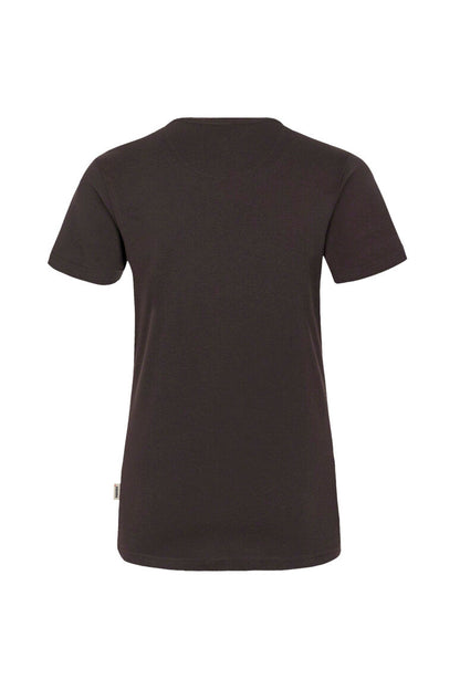 HAKRO Damen V-Shirt MIKRALINAR® - Schokolade - 3