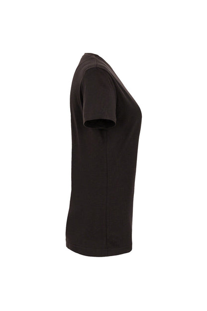 HAKRO Damen V-Shirt MIKRALINAR® - Schokolade - 4