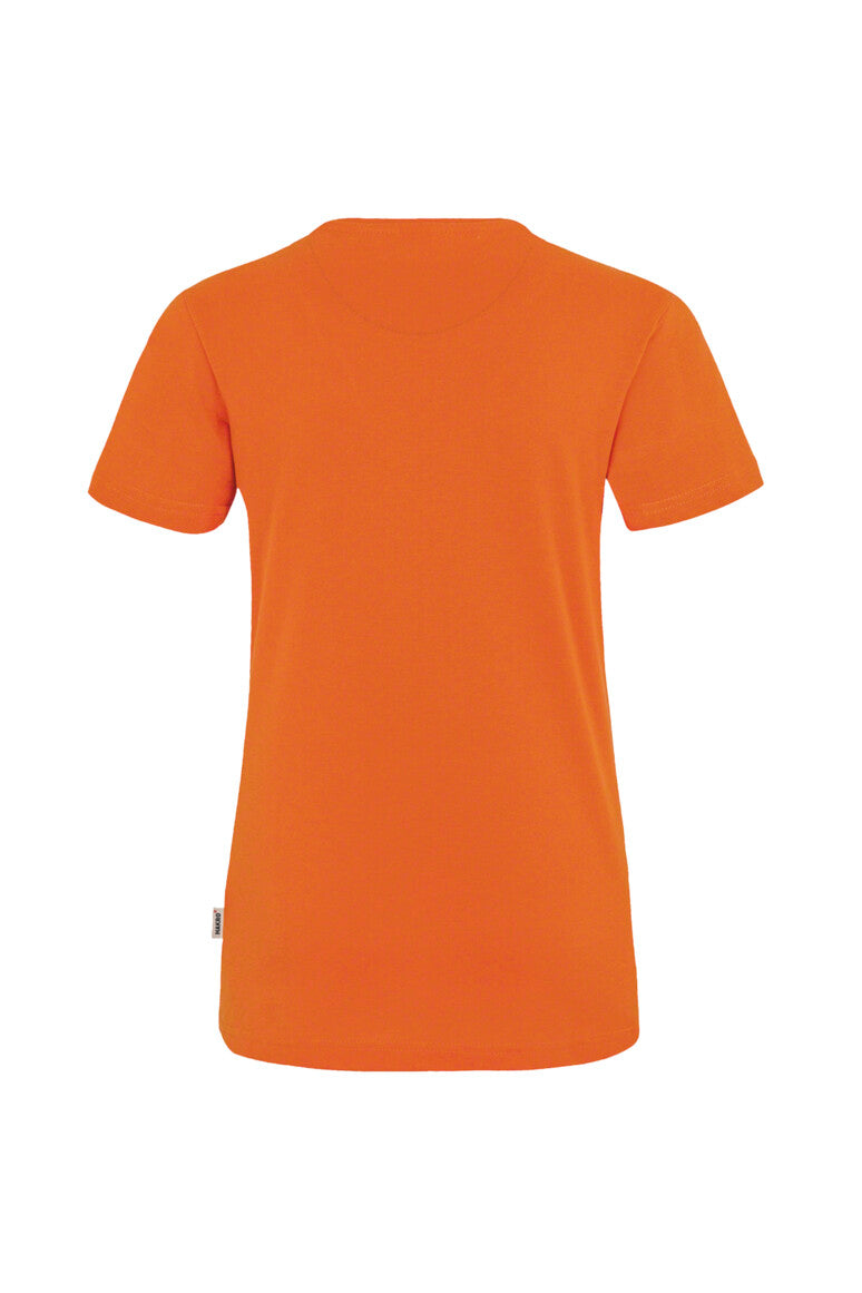HAKRO Damen V-Shirt MIKRALINAR® - Orange - 3