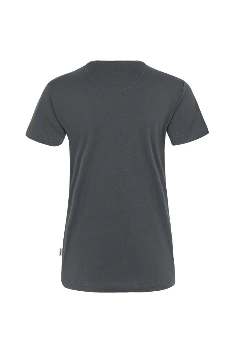 HAKRO Damen V-Shirt MIKRALINAR® - Anthrazit - 3