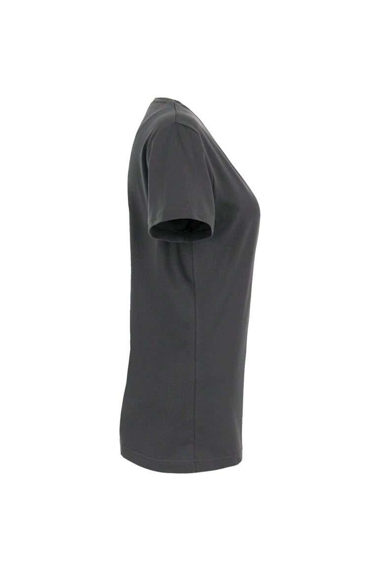 HAKRO Damen V-Shirt MIKRALINAR® - Anthrazit - 4