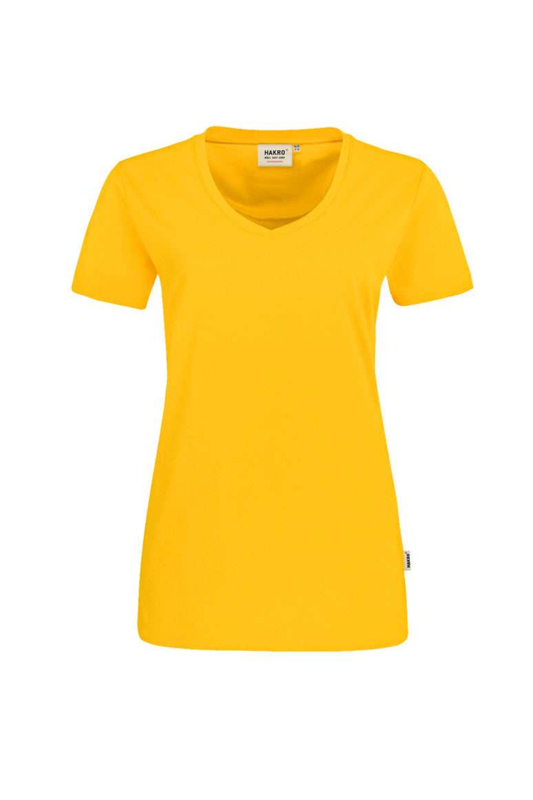 HAKRO Damen V-Shirt MIKRALINAR® - Sonne - 1