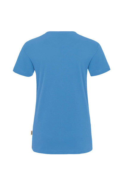 HAKRO Damen V-Shirt MIKRALINAR® - Malibublau - 3