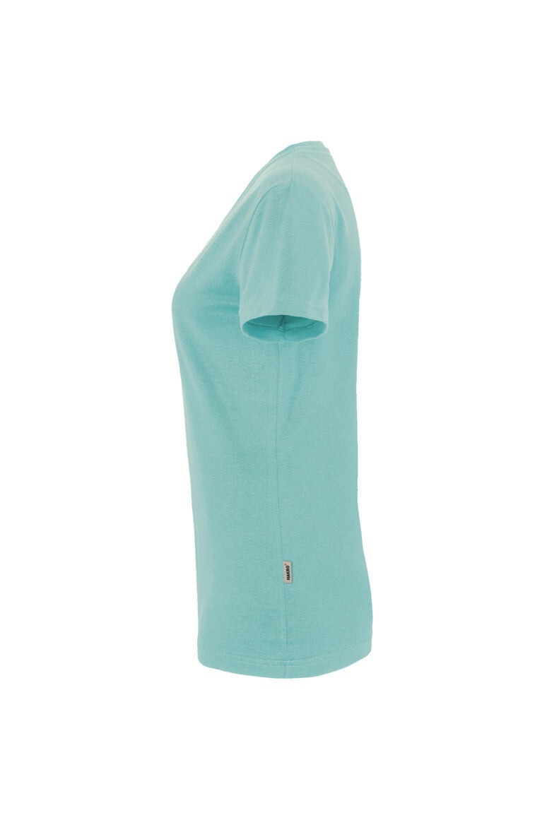 HAKRO Damen V-Shirt MIKRALINAR® - Eisgrün - 2