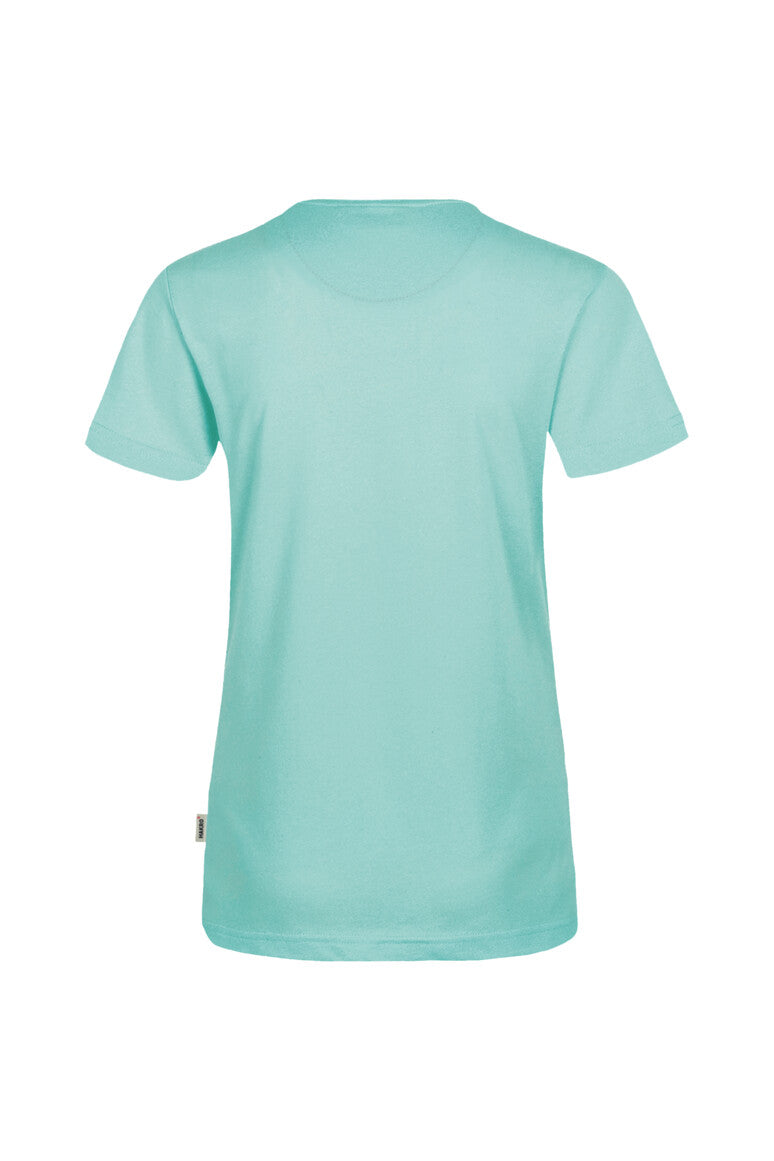 HAKRO Damen V-Shirt MIKRALINAR® - Eisgrün - 3
