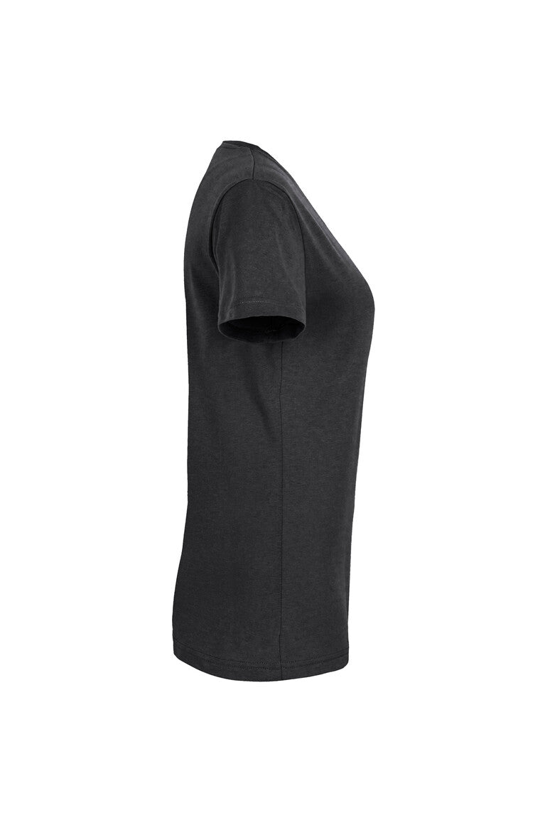 HAKRO Damen V-Shirt MIKRALINAR® - Karbongrau - 4